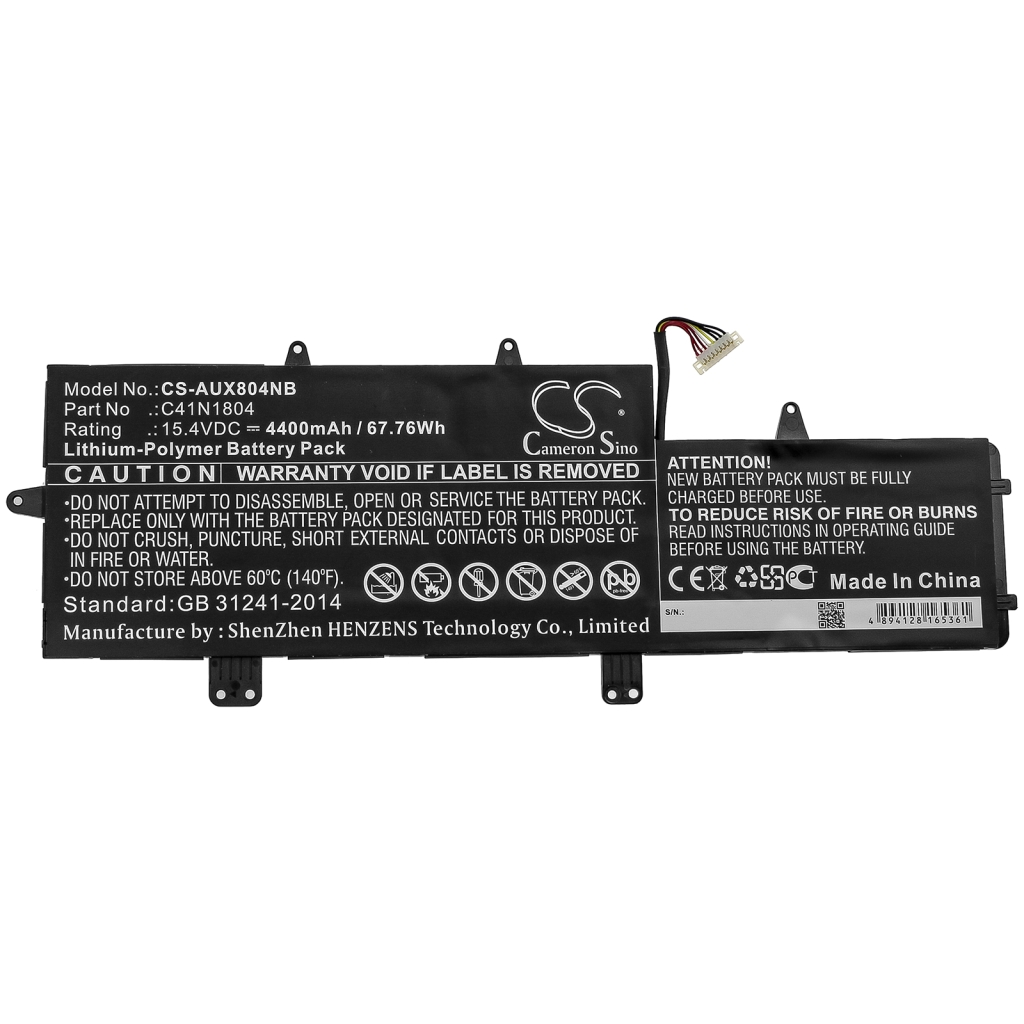 Batería para portátil Asus CS-AUX804NB