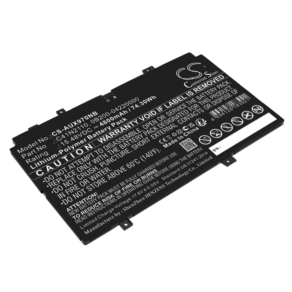 Batería para portátil Asus CS-AUX970NB