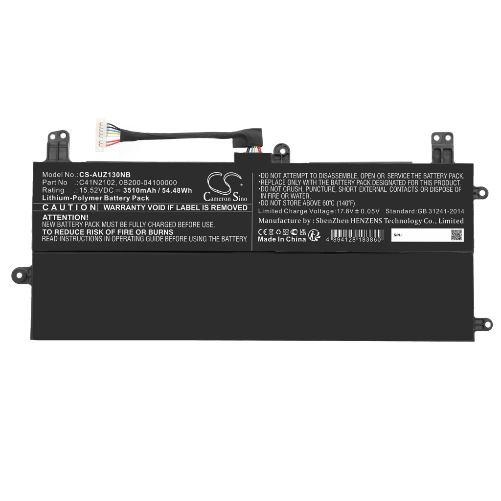 Batería para portátil Asus CS-AUZ130NB