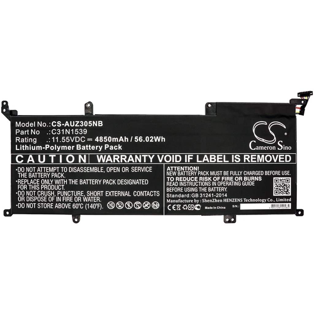 Batería para portátil Asus CS-AUZ305NB