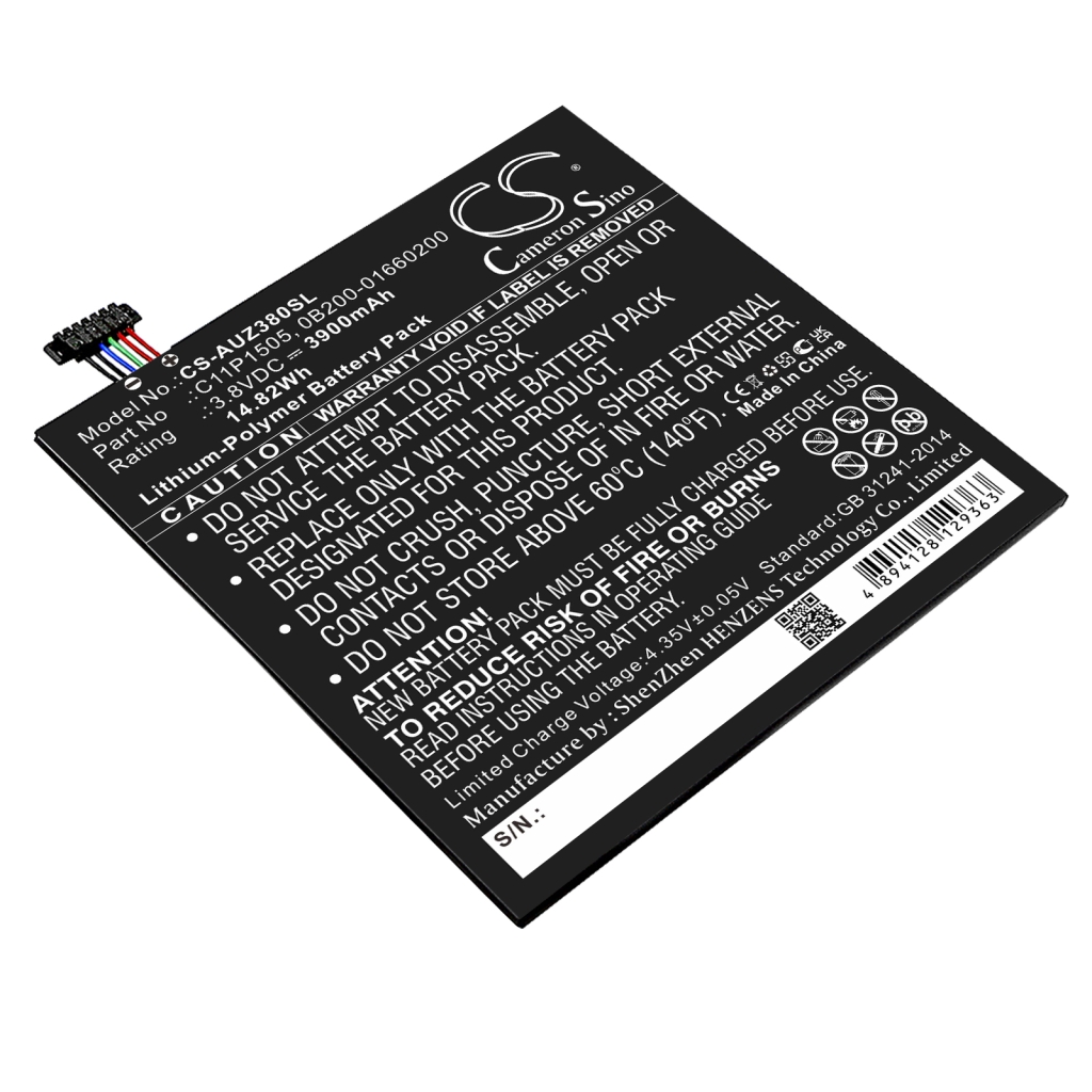 Batería de la tableta Asus CS-AUZ380SL