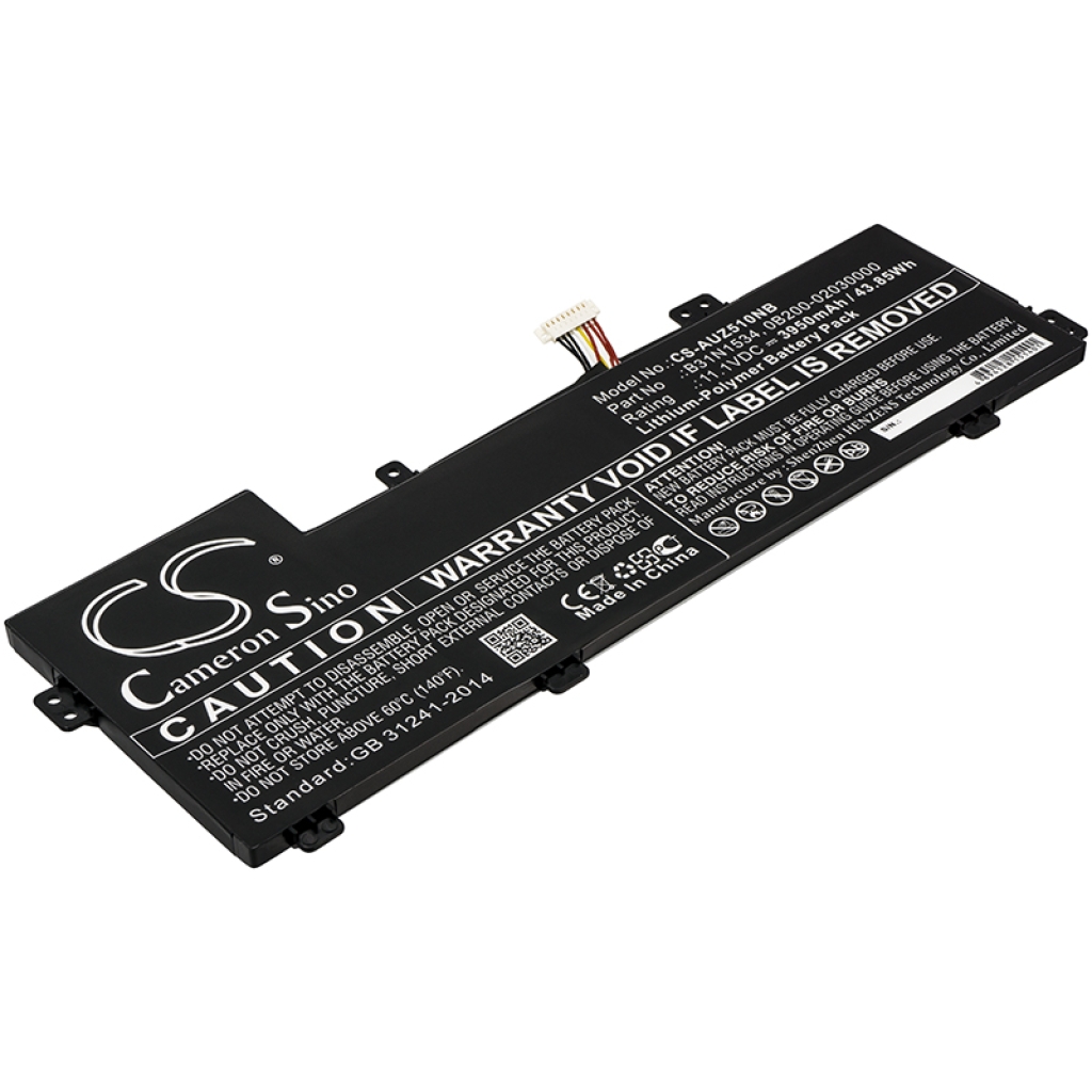 Batería para portátil Asus CS-AUZ510NB