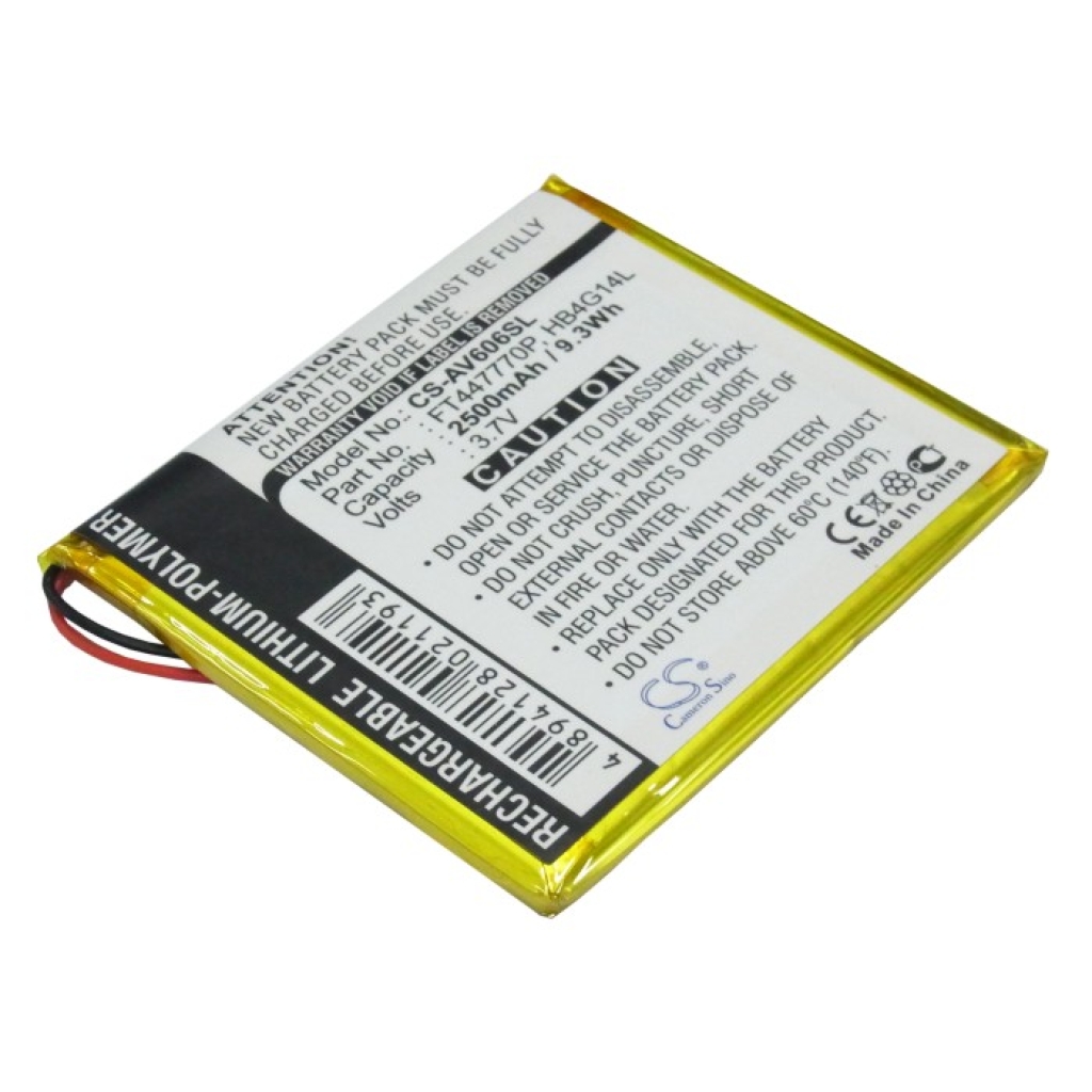 MP3, MP4, PMP Batería Archos AV605 120GB