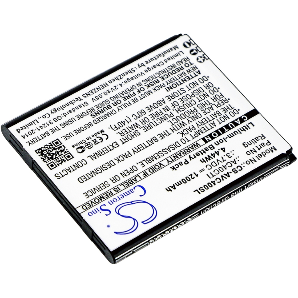 Batería del teléfono móvil Archos CS-AVC400SL