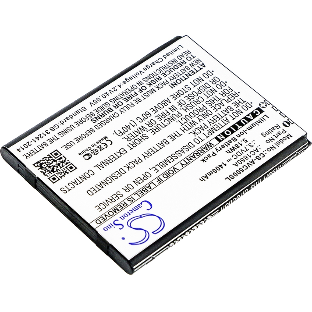 Batería del teléfono móvil Archos 50c Neon