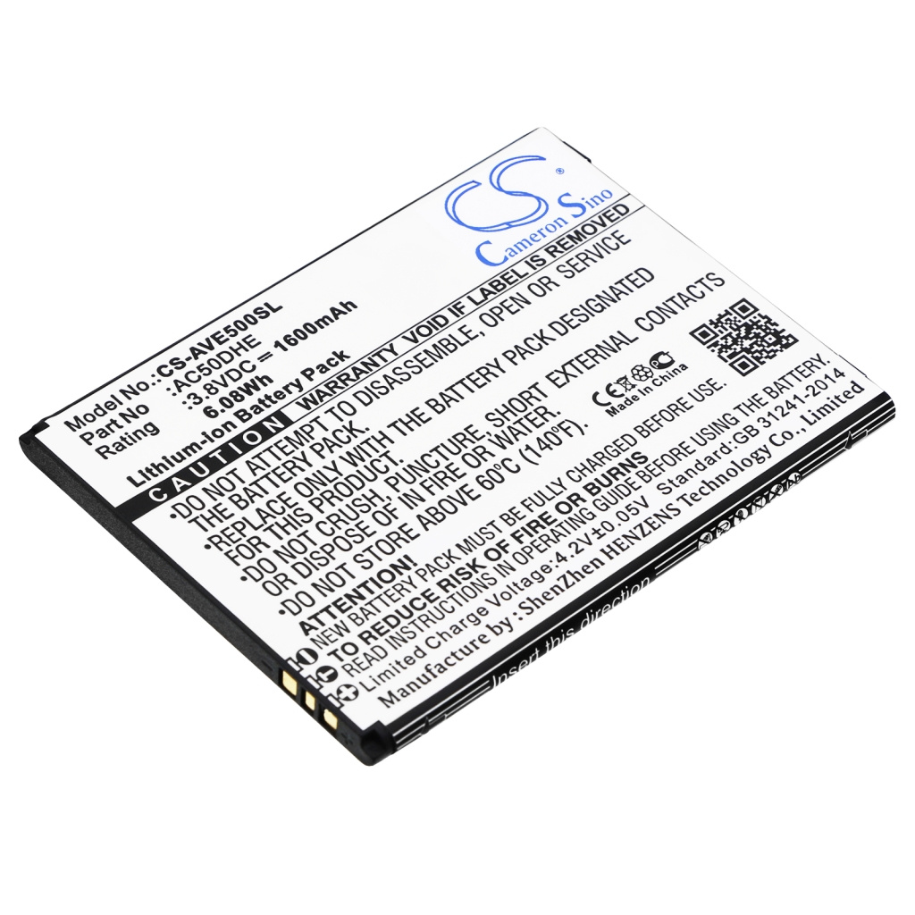 Batería del teléfono móvil Archos CS-AVE500SL