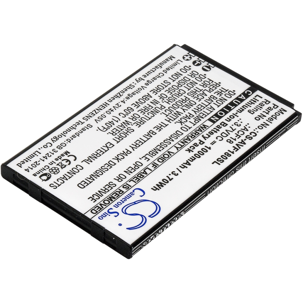 Batería del teléfono móvil Archos CS-AVF180SL