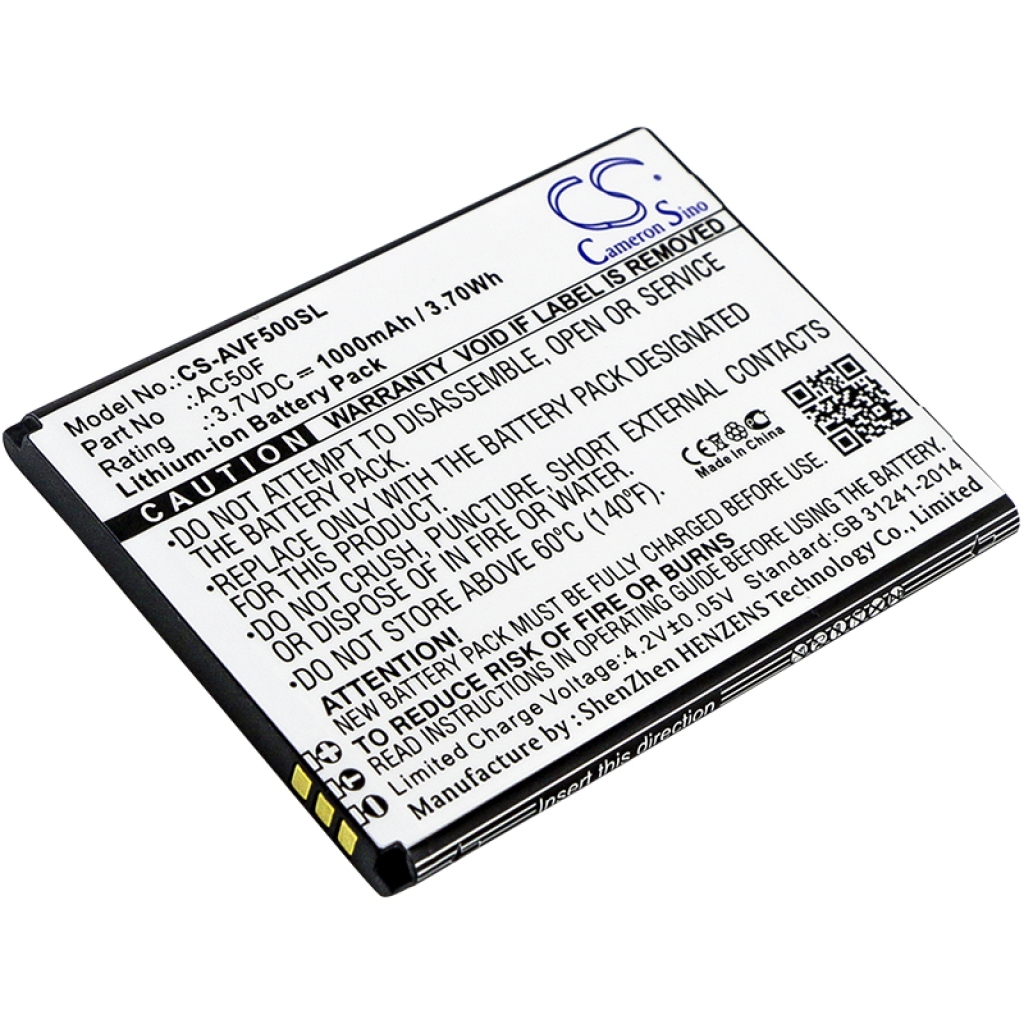 Batería del teléfono móvil Archos CS-AVF500SL