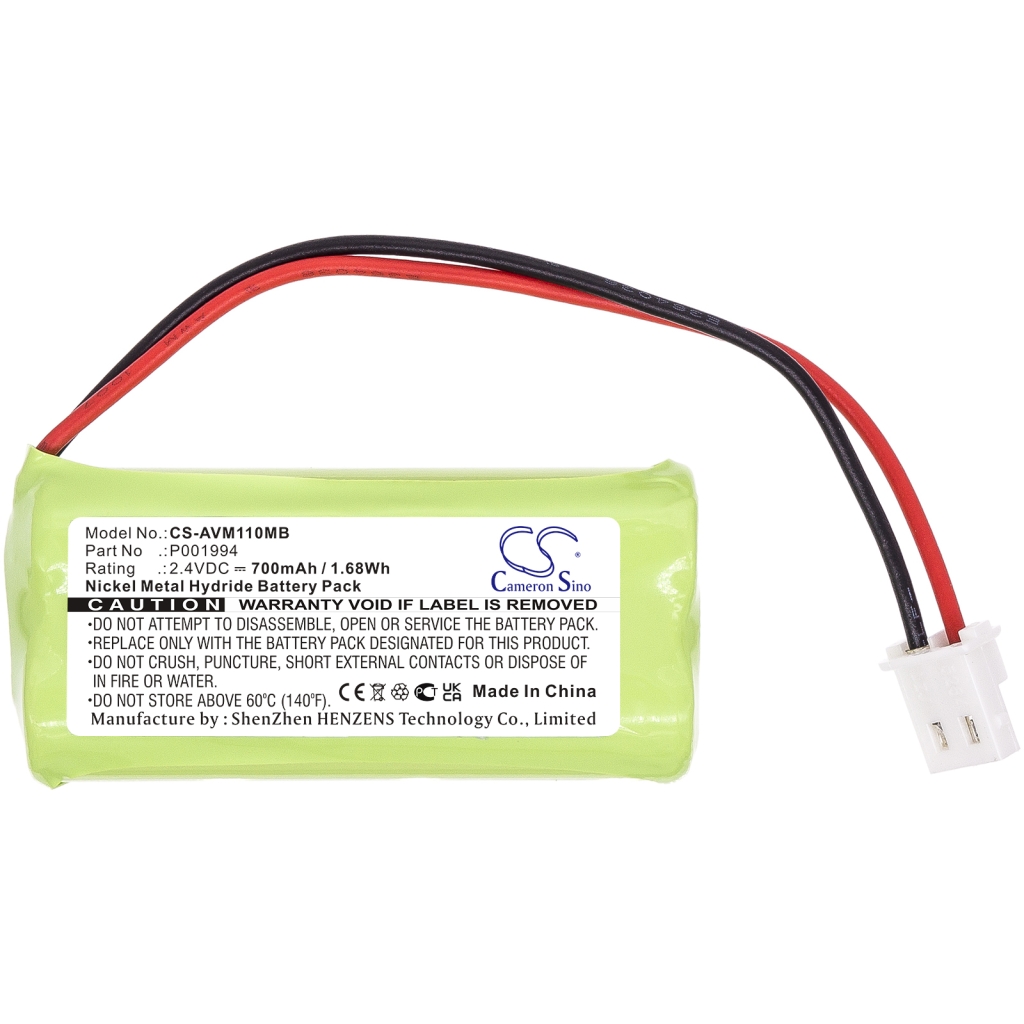 Batería de BabyPhone Alecto CS-AVM110MB