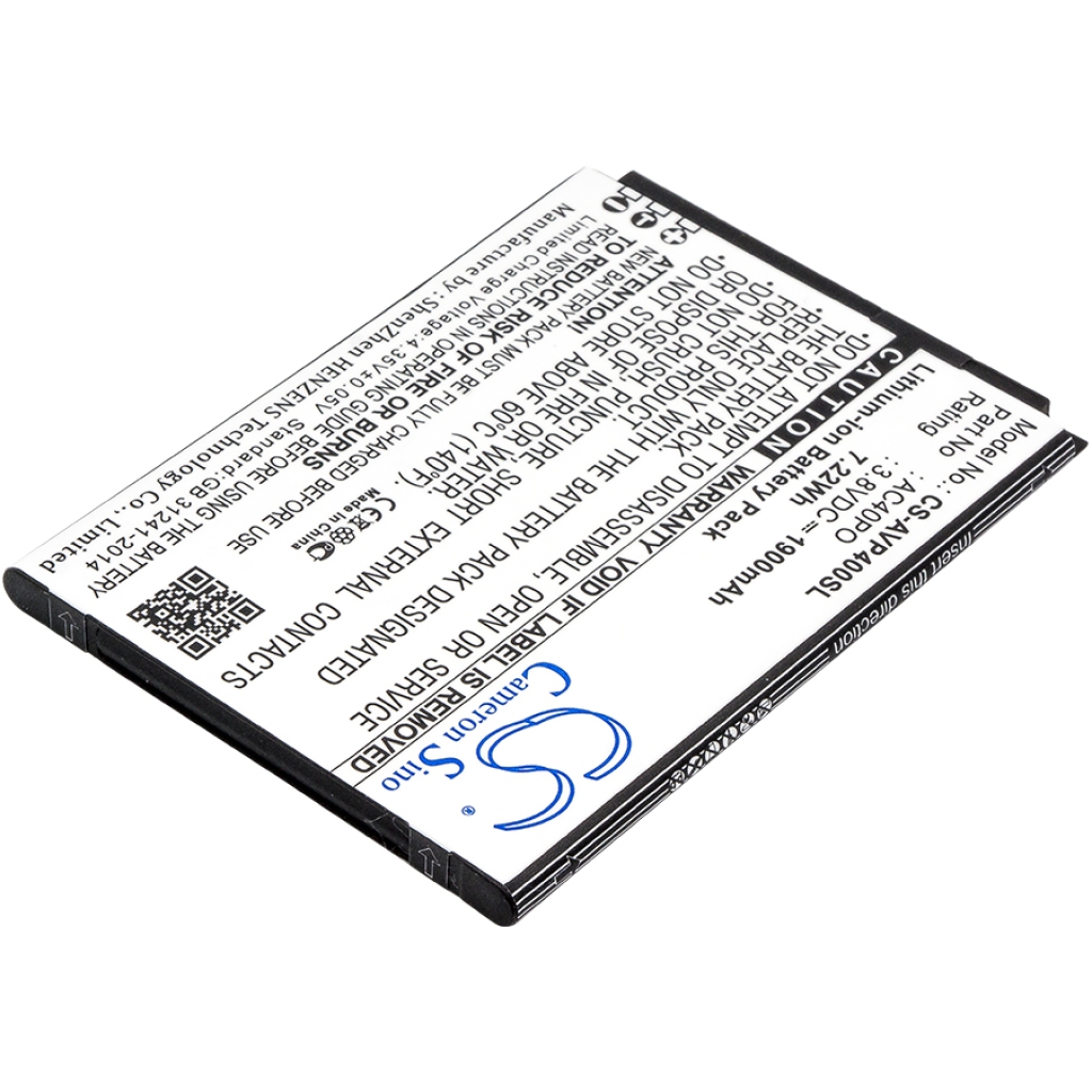 Batería del teléfono móvil Archos CS-AVP400SL