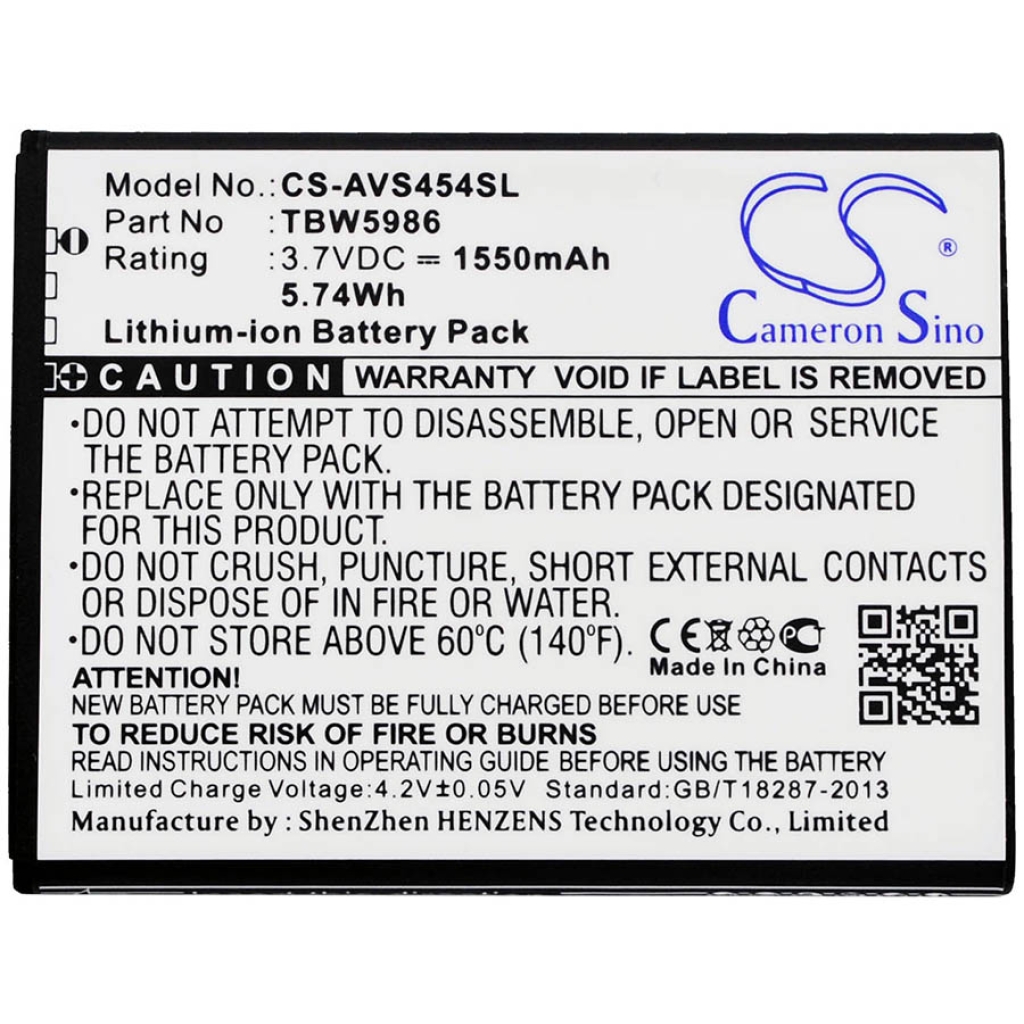 Batería del teléfono móvil Archos 50c Neon