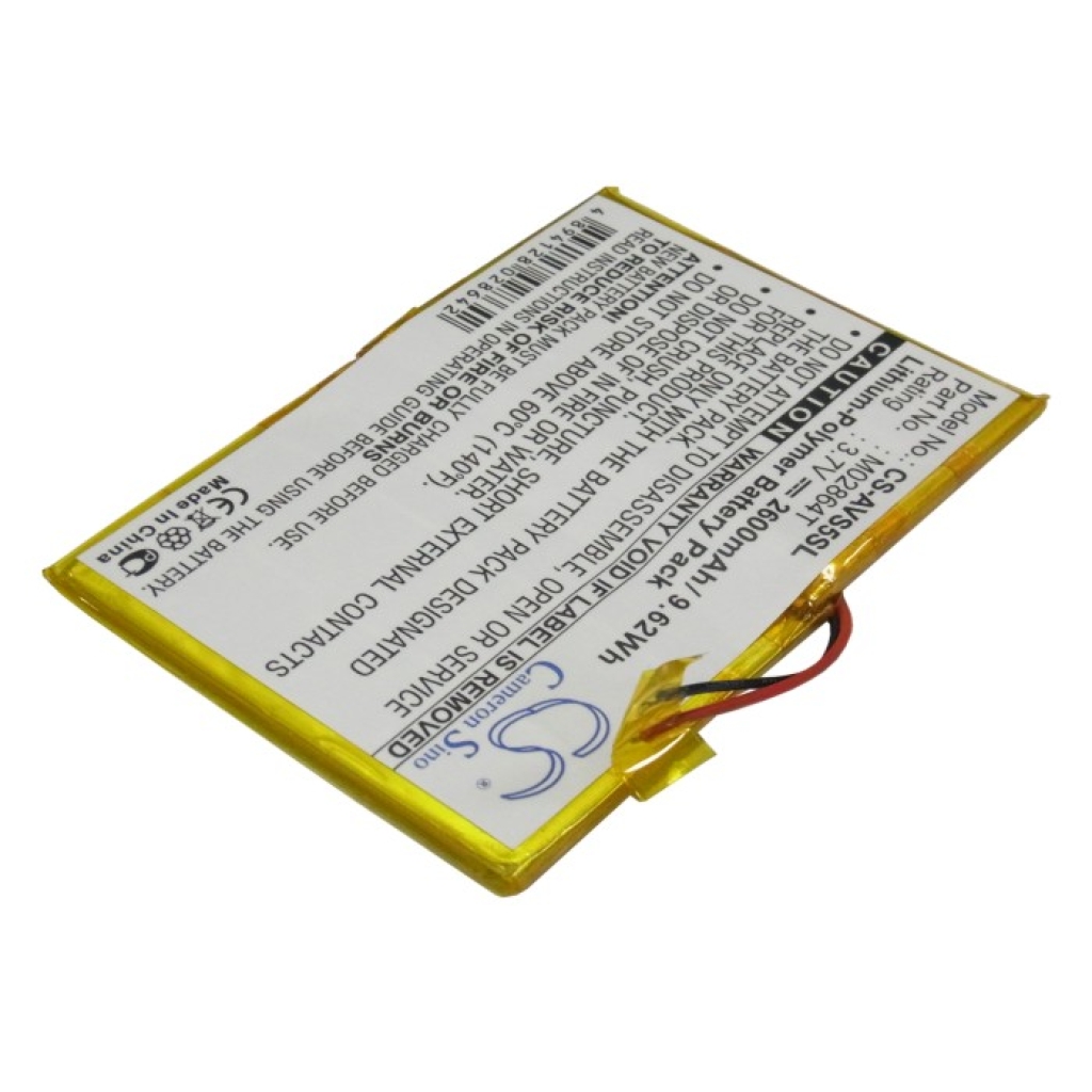 MP3, MP4, PMP Batería Archos CS-AVS5SL