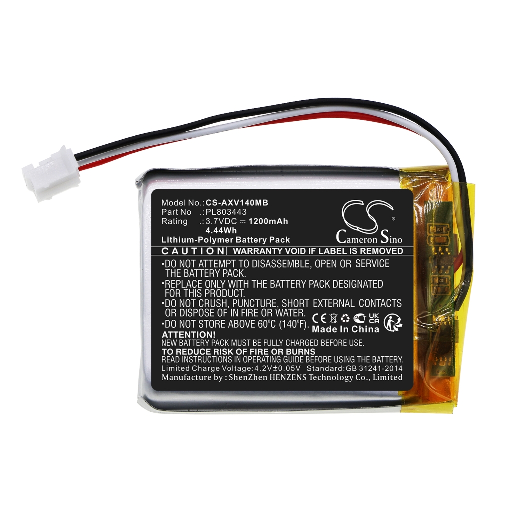 Batería de BabyPhone Axvue CS-AXV140MB