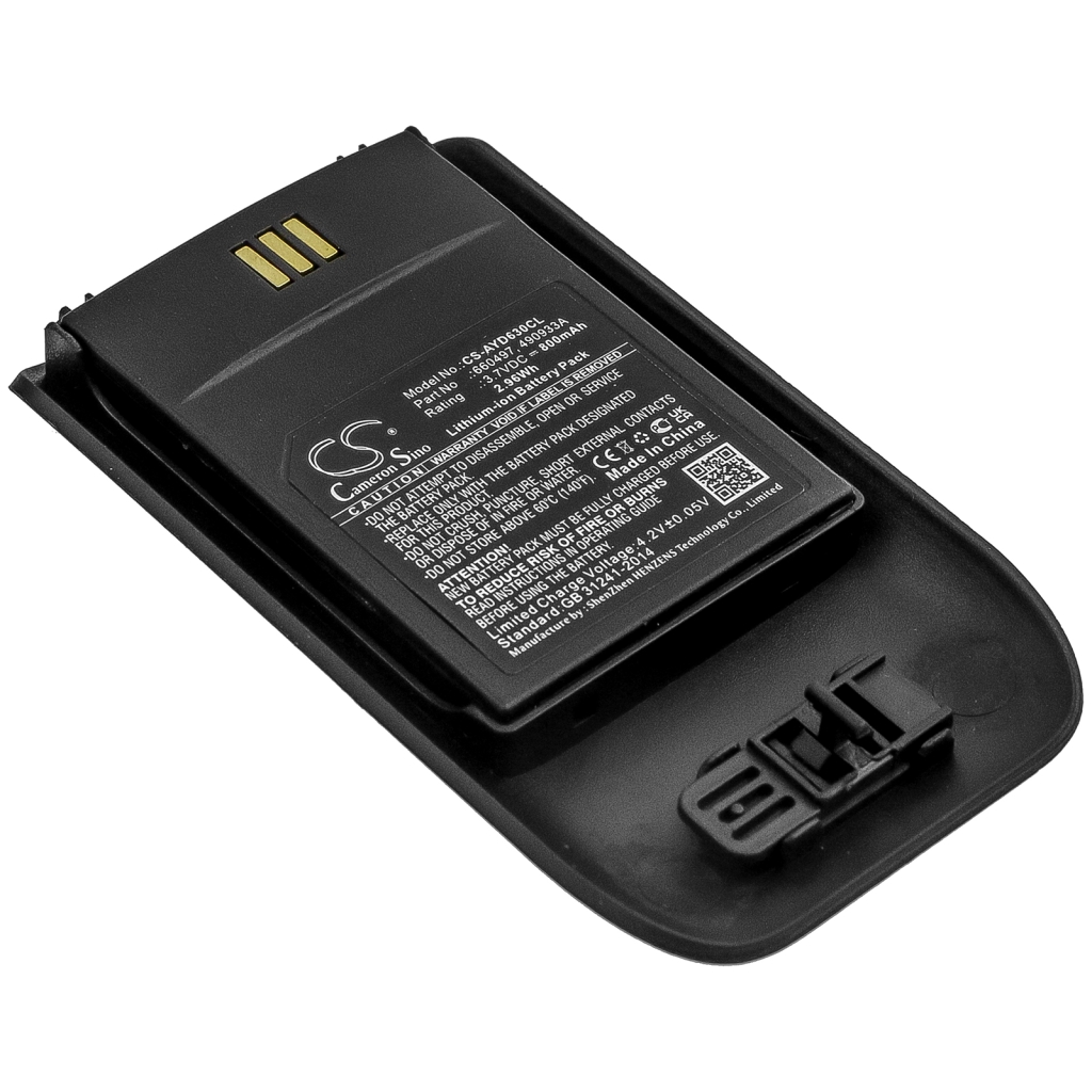 Batería para teléfono inalámbrico Ascom DH7-ABBA