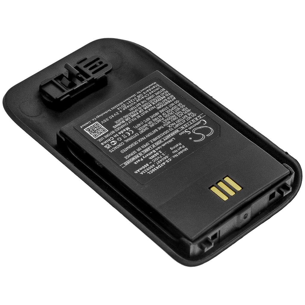Batería para teléfono inalámbrico Ascom DH7-ABBA