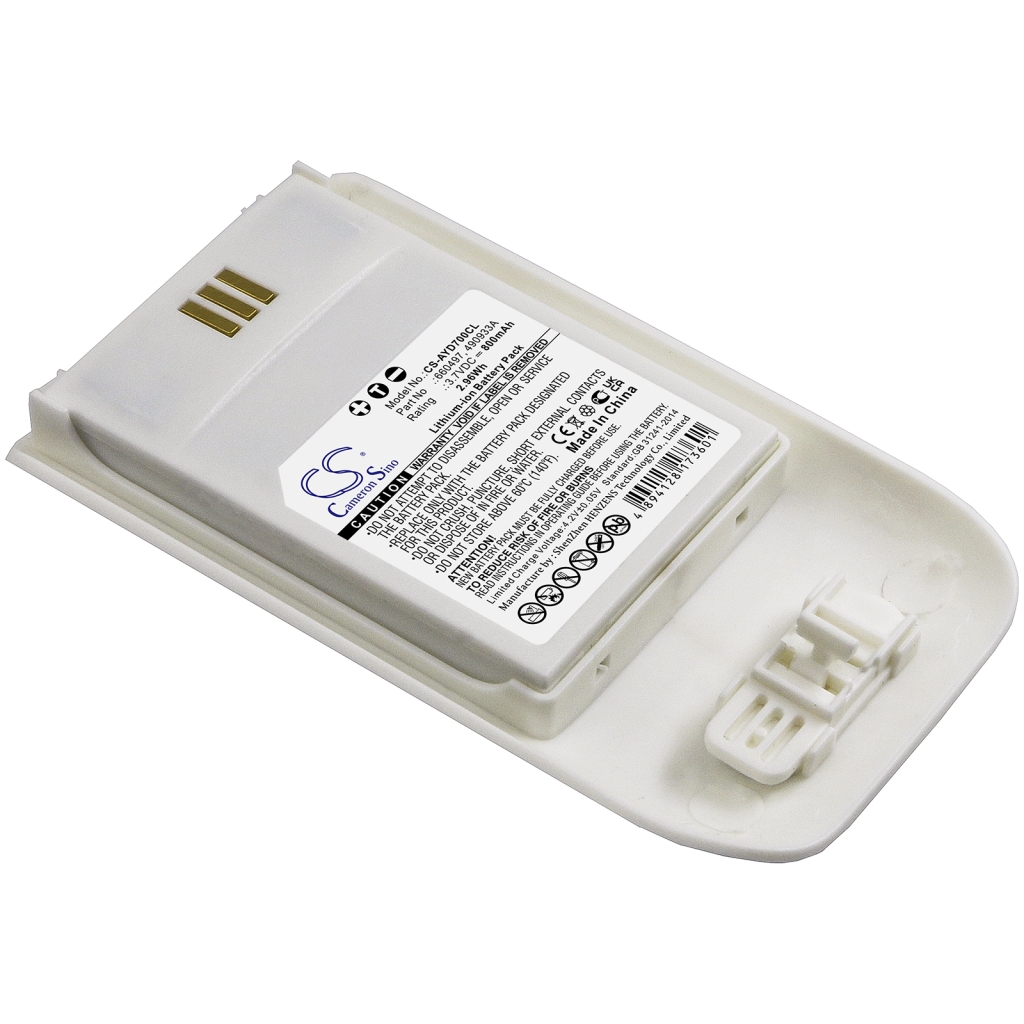 Batería para teléfono inalámbrico Ascom DH7-ABBA