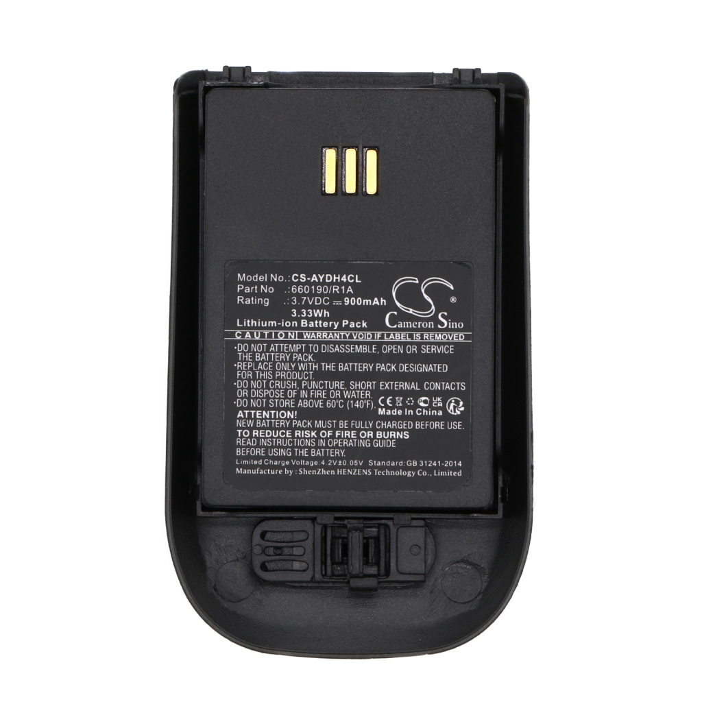 Batería para teléfono inalámbrico Ascom DH4-ACAB