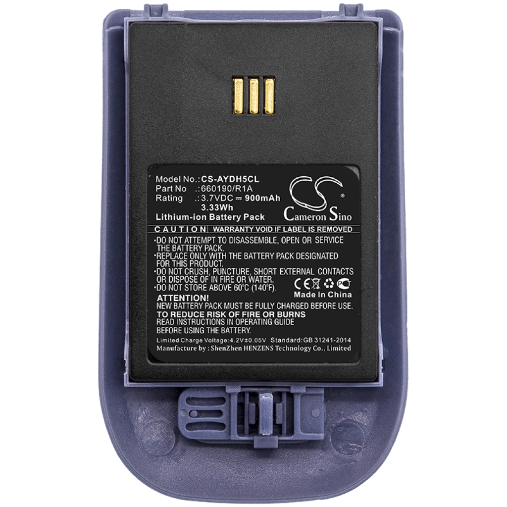 Batería para teléfono inalámbrico Ascom DH4-ACAB