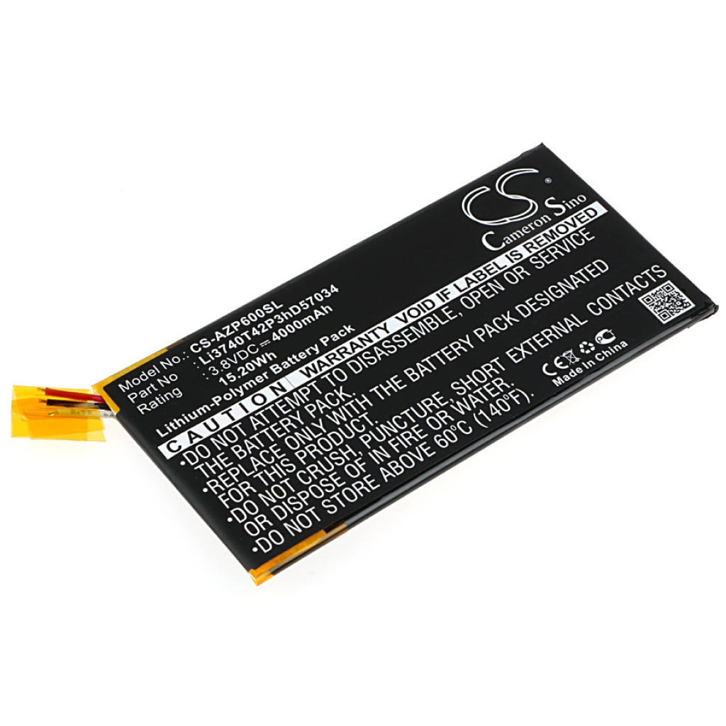 Batería del teléfono móvil Amazing CS-AZP600SL