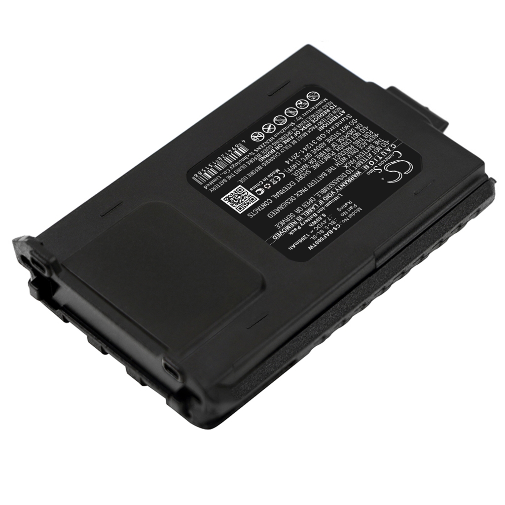 Batería de radio de dos vías Baofeng CS-BAF500TW