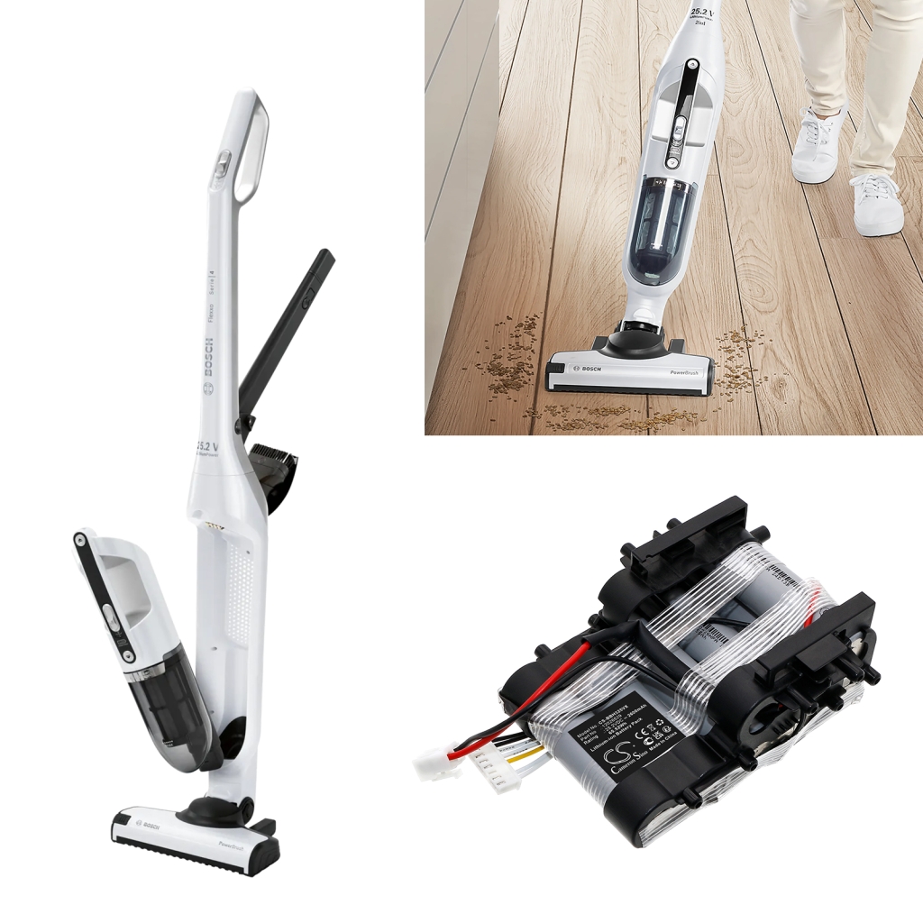Batería de vacío Bosch Flexxo 2-in-1