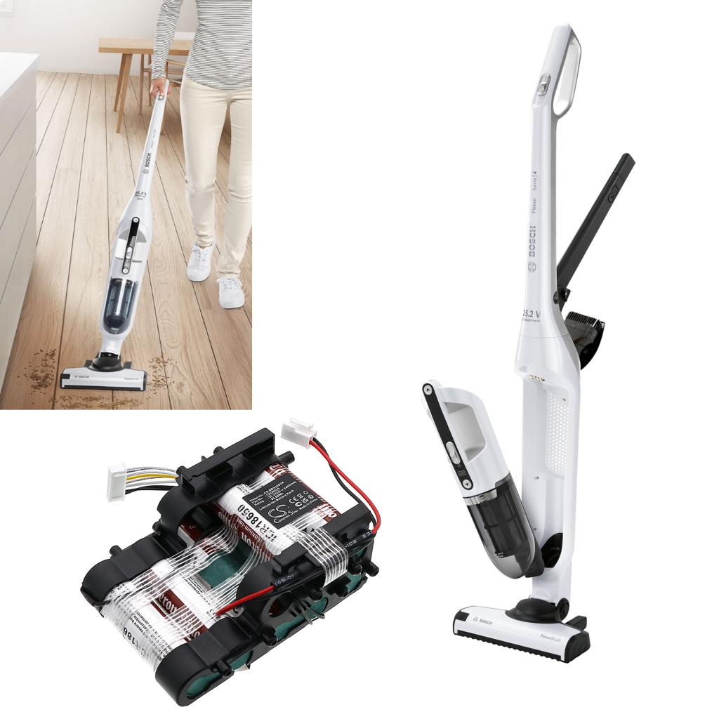 Batería de vacío Bosch Flexxo 2-in-1