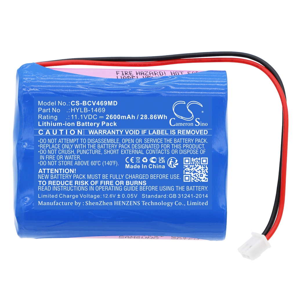 Batería Médica Biocare CS-BCV469MD