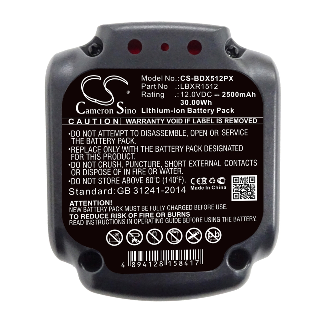 Baterías Sustituye LBXR1512