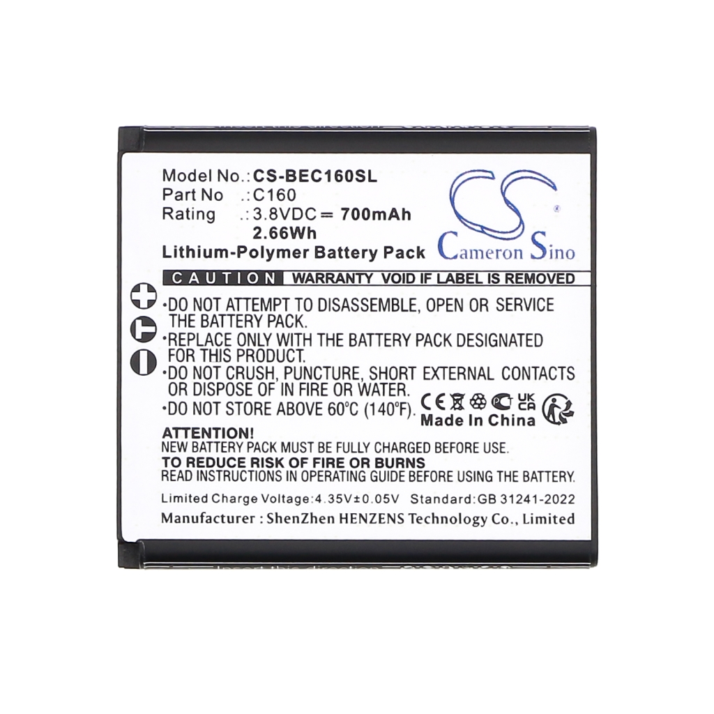 Batería del teléfono móvil Bea-fon CS-BEC160SL