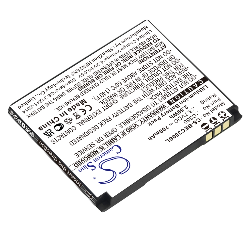 Batería del teléfono móvil Bea-fon CS-BEC350SL