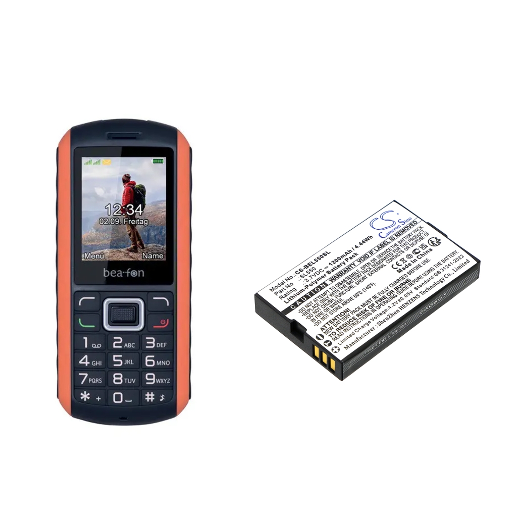 Batería del teléfono móvil Bea-fon CS-BEL550SL