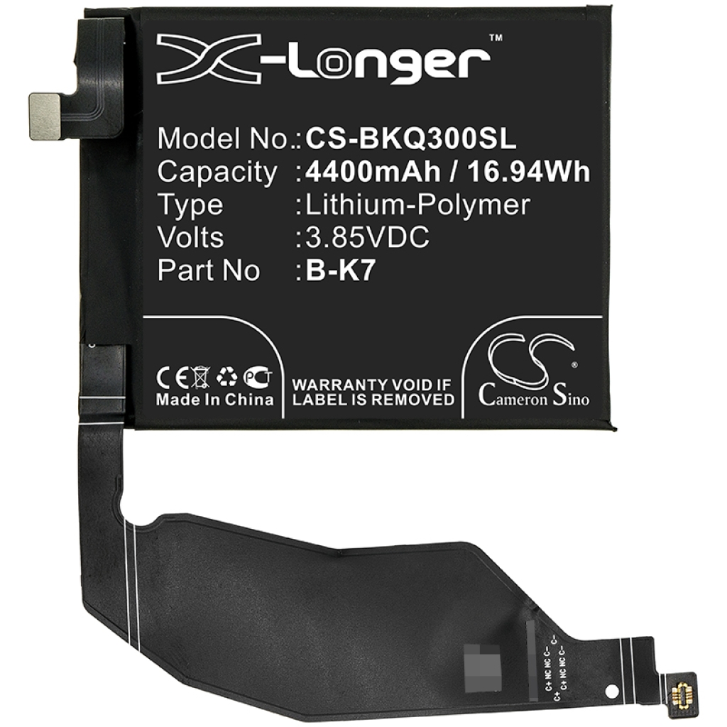 Baterías Sustituye B-K7