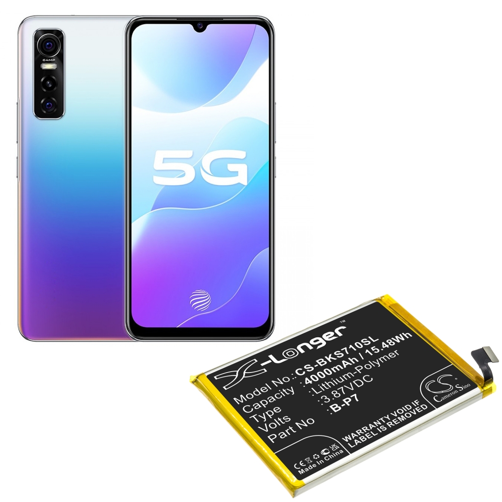Batería del teléfono móvil Vivo S7e 5G 2020