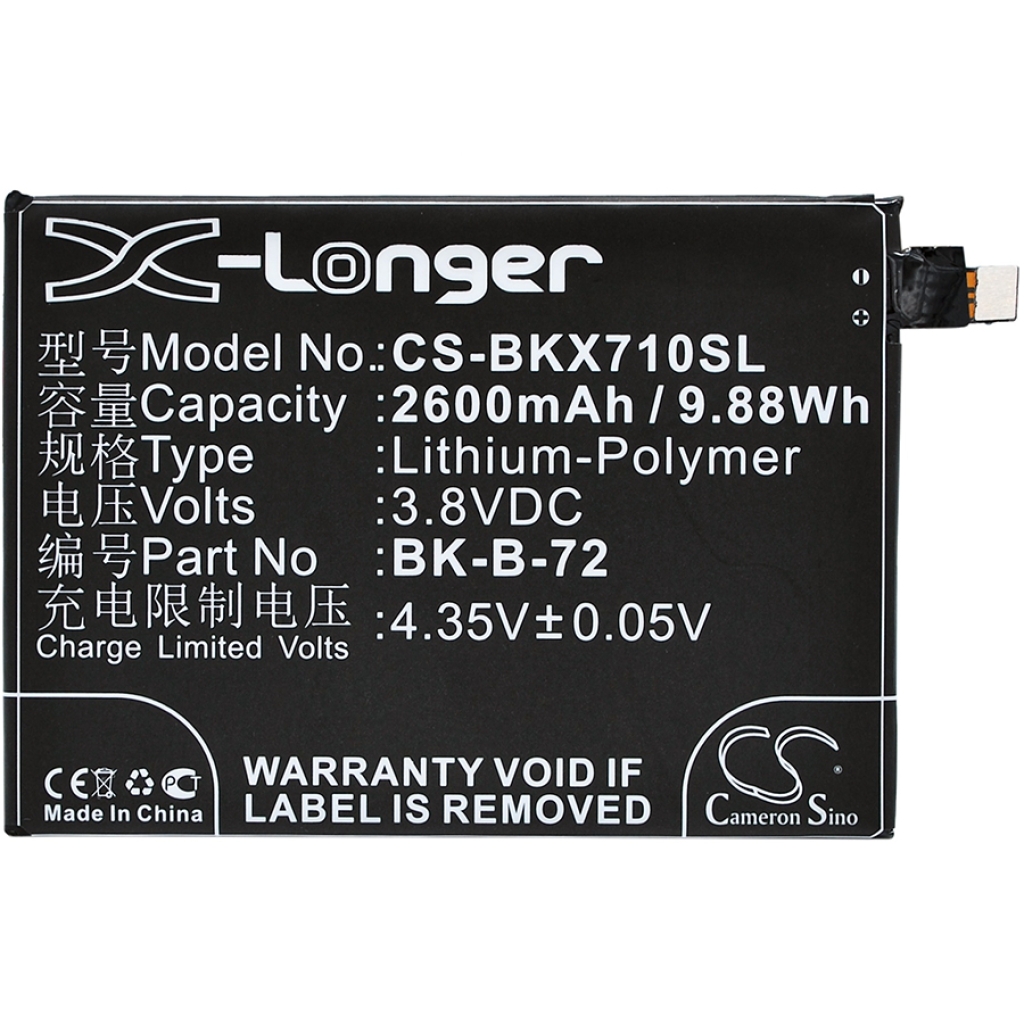 Batería del teléfono móvil BBK CS-BKX710SL