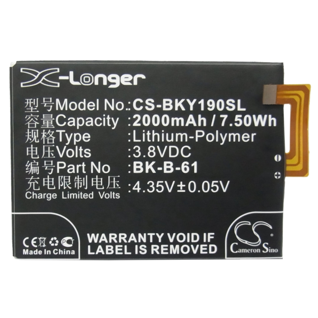 Batería del teléfono móvil BBK CS-BKY190SL