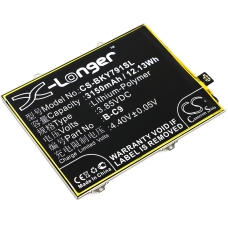 Reemplazo de batería compatible para BBK B-C9