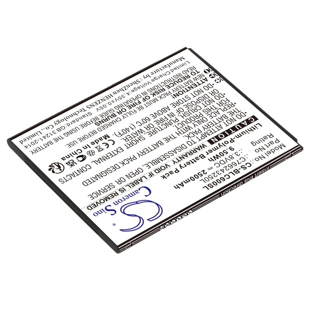 Batería del teléfono móvil BLU CS-BLC600SL