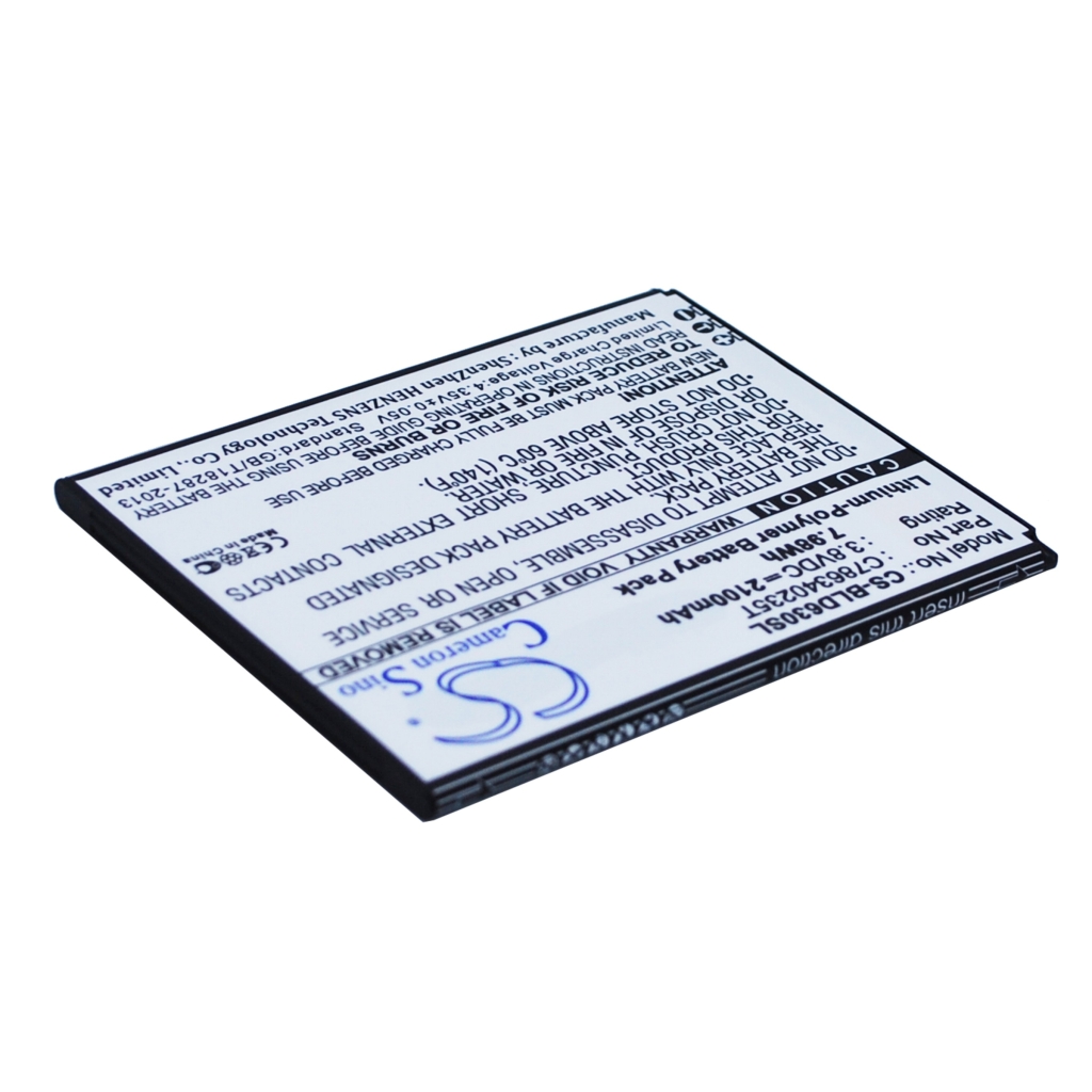 Batería del teléfono móvil BLU CS-BLD630SL