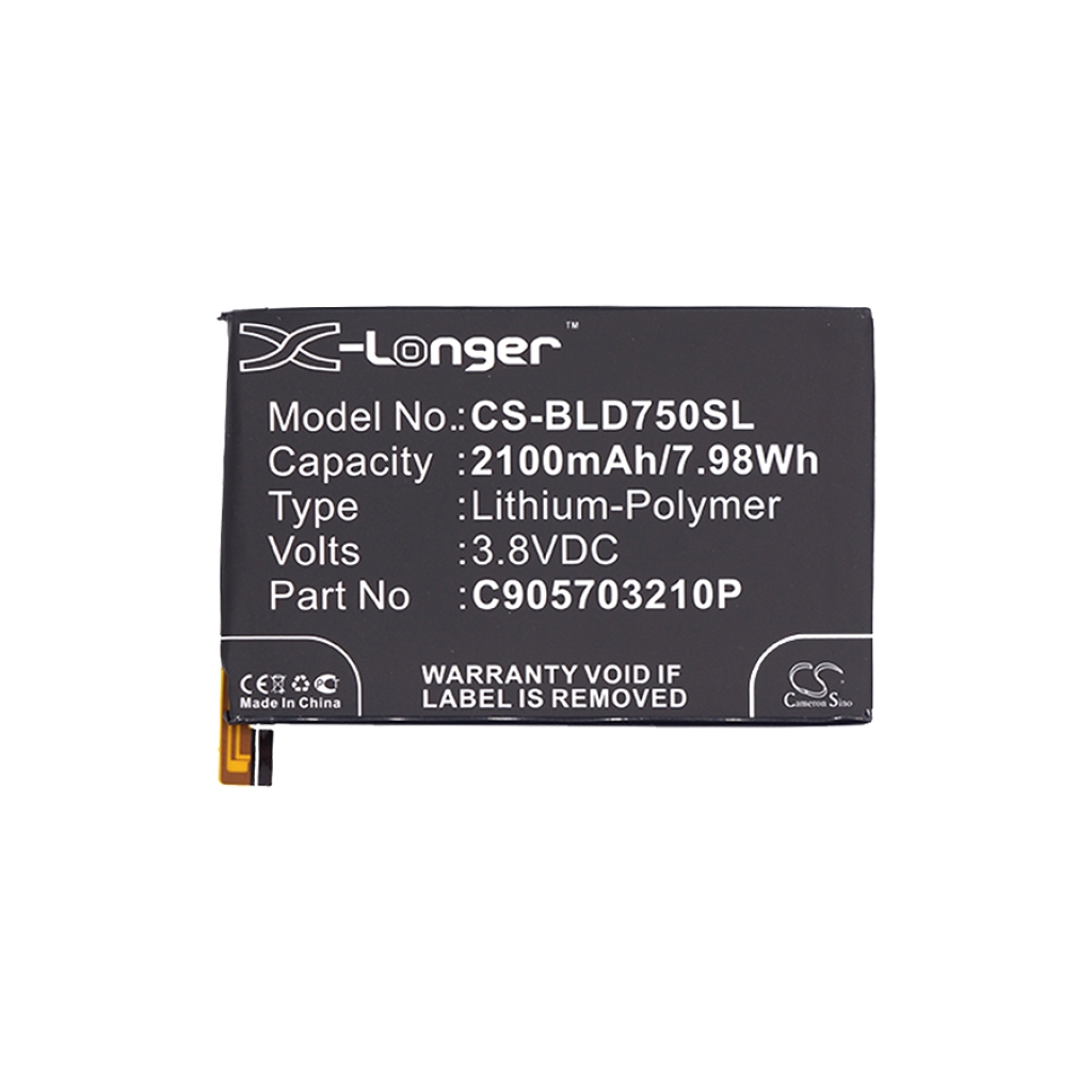 Batería del teléfono móvil BLU CS-BLD750SL