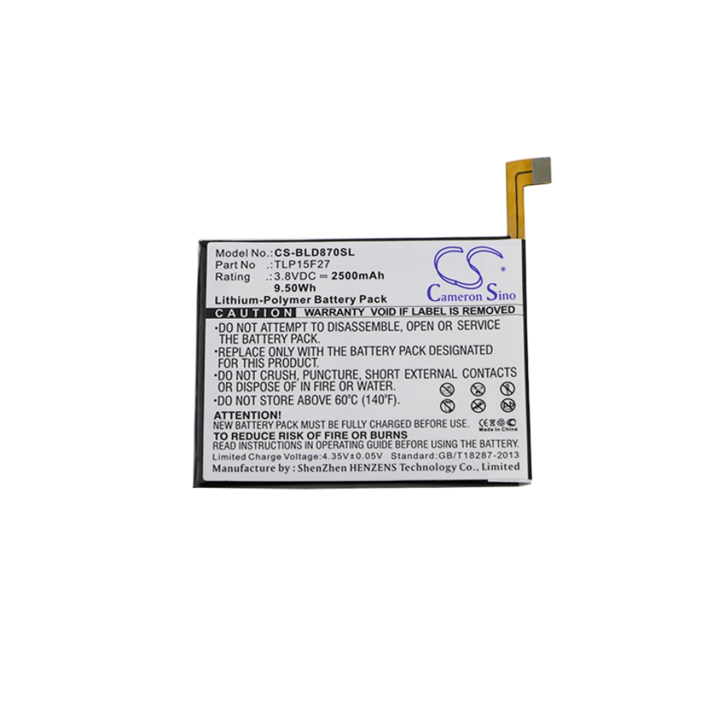 Batería del teléfono móvil BLU CS-BLD870SL