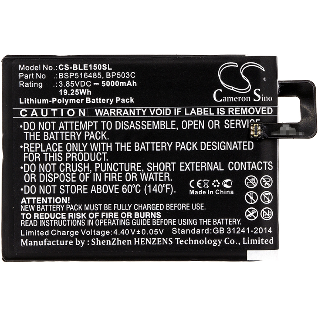 Batería del teléfono móvil BLU CS-BLE150SL