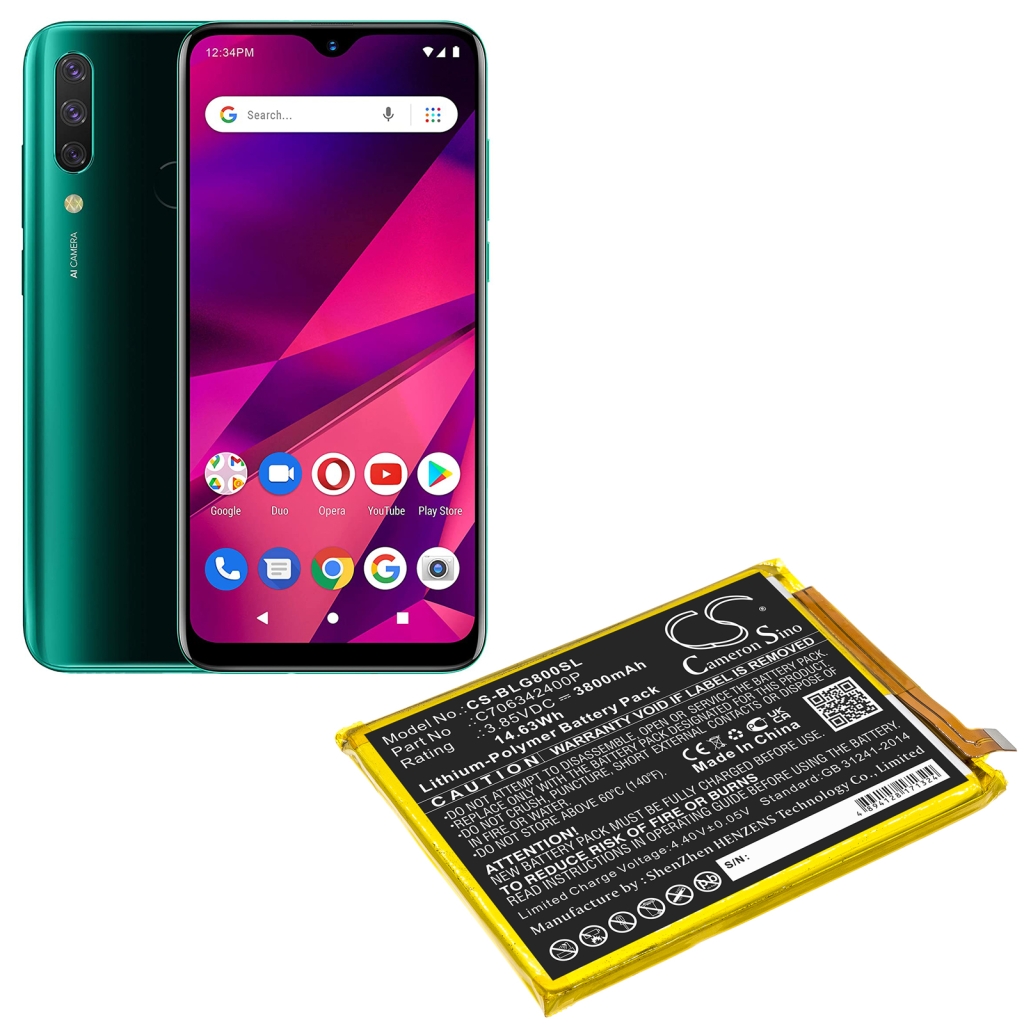 Batería del teléfono móvil BLU CS-BLG800SL