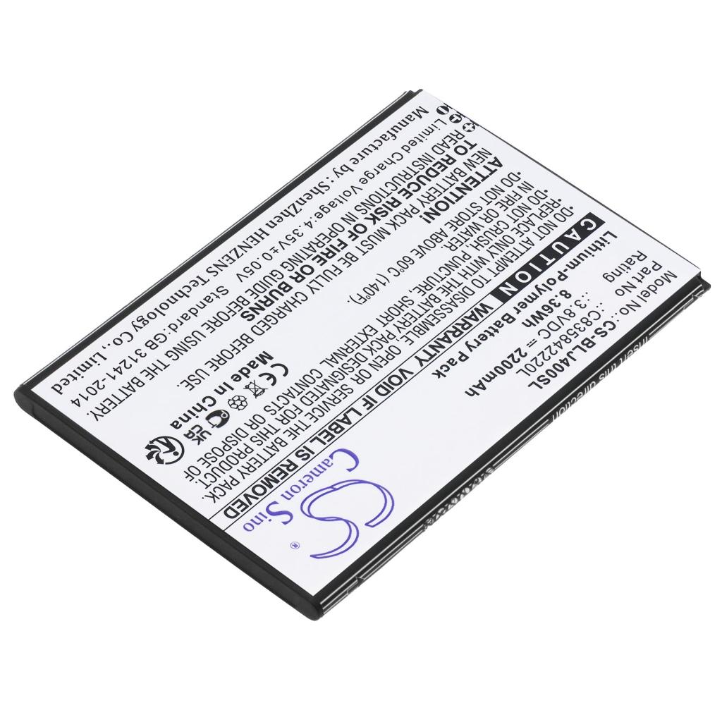 Batería del teléfono móvil BLU CS-BLJ400SL