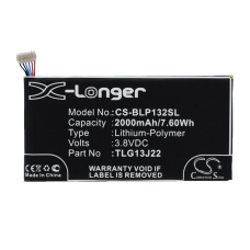 Reemplazo de batería compatible para BLU TLG13J22,TLG13J24