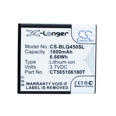 Reemplazo de batería compatible para BLU CT565106180T