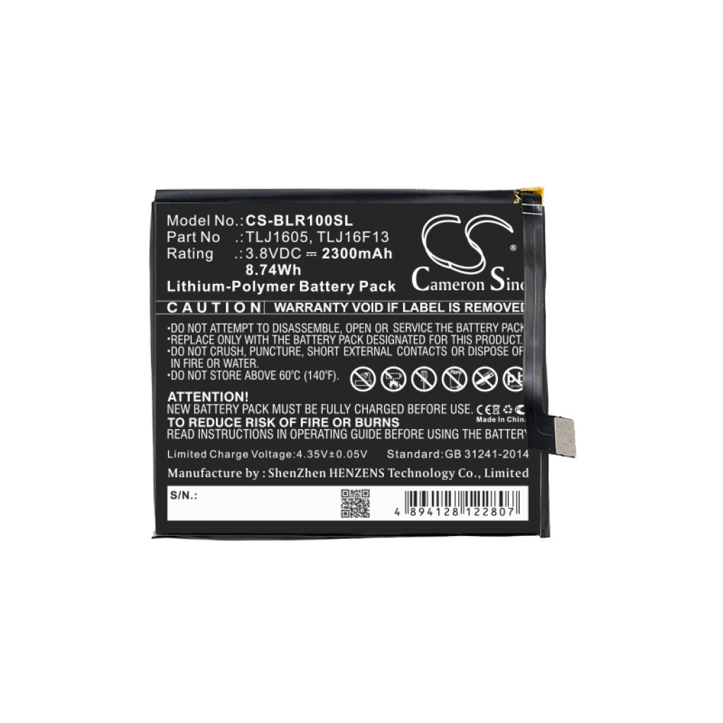 Batería del teléfono móvil BLU CS-BLR100SL