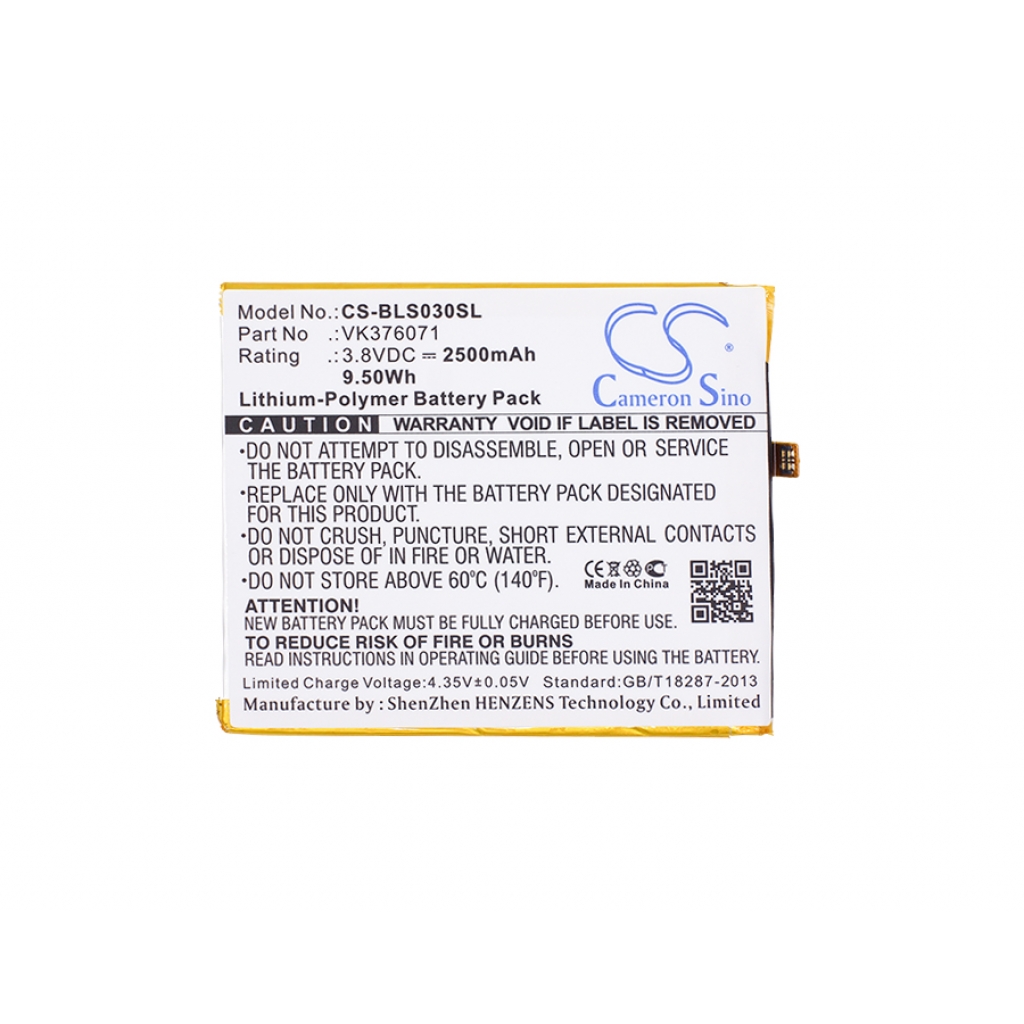 Batería del teléfono móvil BLU CS-BLS030SL