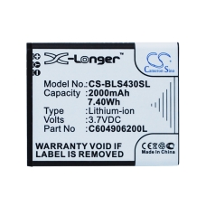 Reemplazo de batería compatible para BLU C604905200T,C604906200L