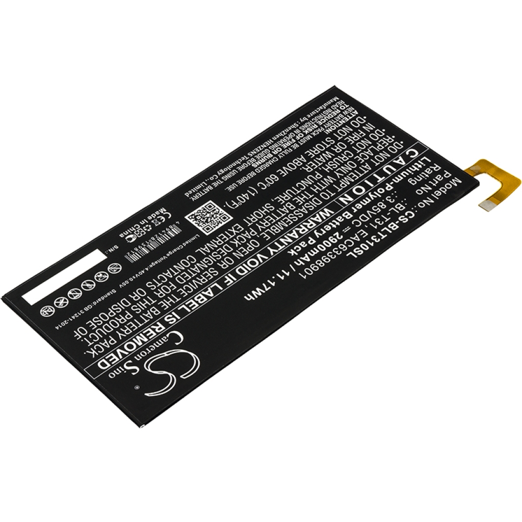 Batería de la tableta LG CS-BLT310SL
