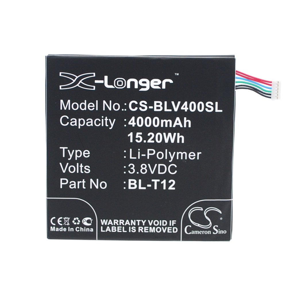 Batería de la tableta LG CS-BLV400SL